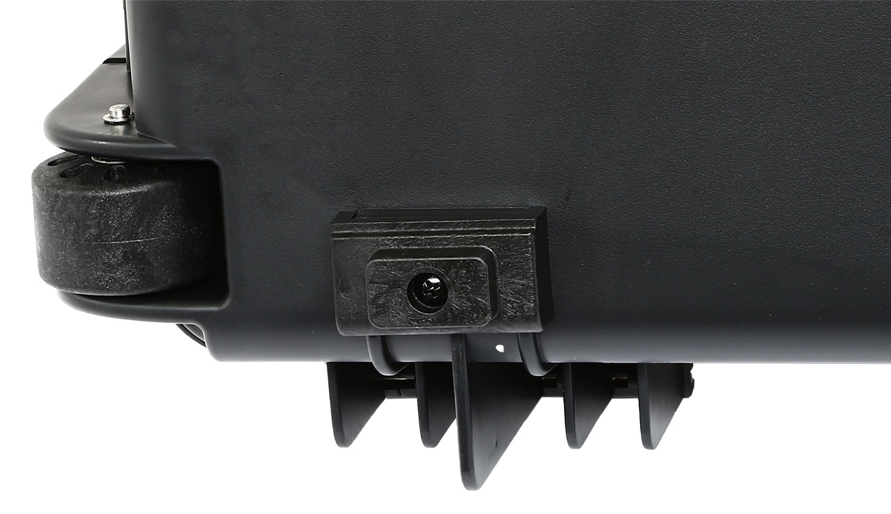 Nuprol Medium Hard Case Waffenkoffer / Trolley 80 x 40 x 17,5 cm Waben-Schaumstoff schwarz Bild 1