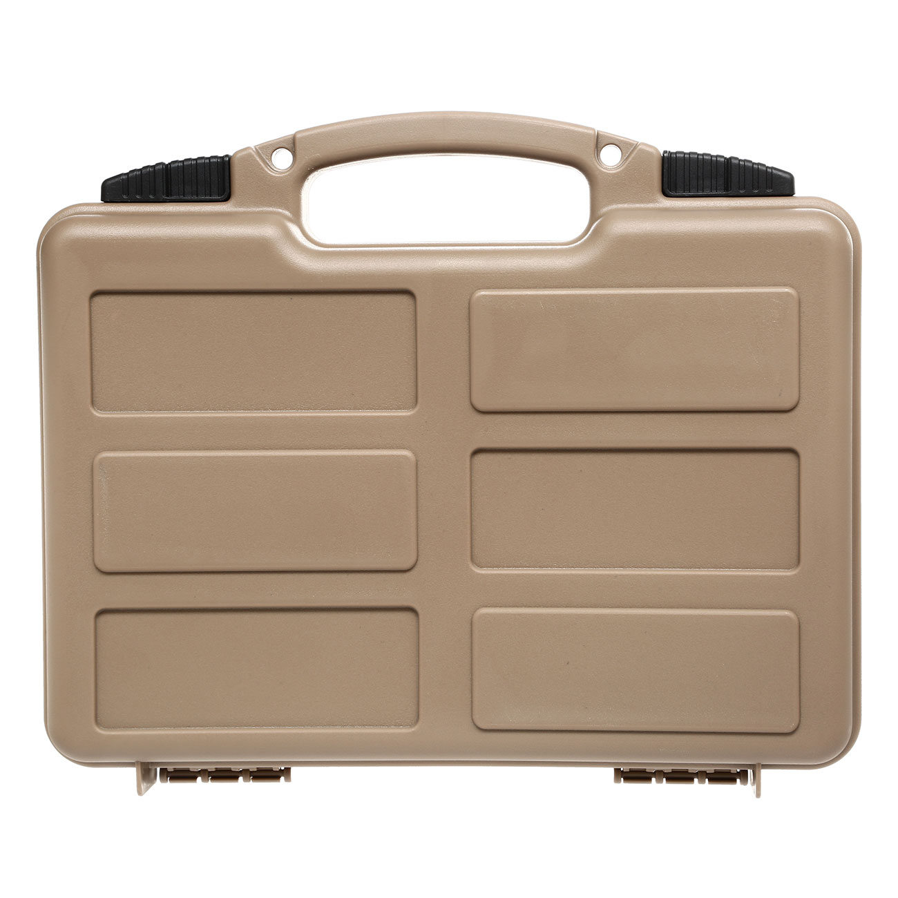 Nuprol Small Hard Case Pistolenkoffer 31 x 21 x 6,5 cm Waben-Schaumstoff tan Bild 3