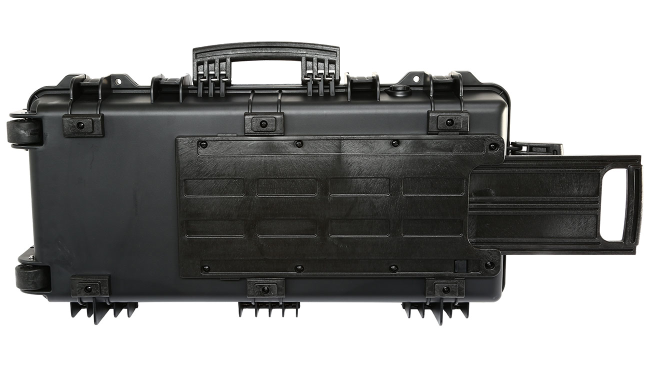 Nuprol Medium Hard Case Waffenkoffer / Trolley 80 x 40 x 17,5 cm PnP-Schaumstoff schwarz Bild 4