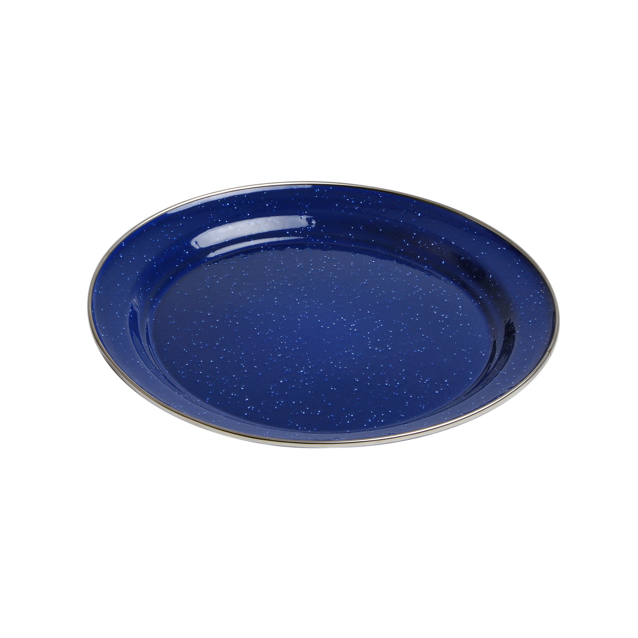 Origin Outdoors Camping-Teller Emaille 26 cm flach blau