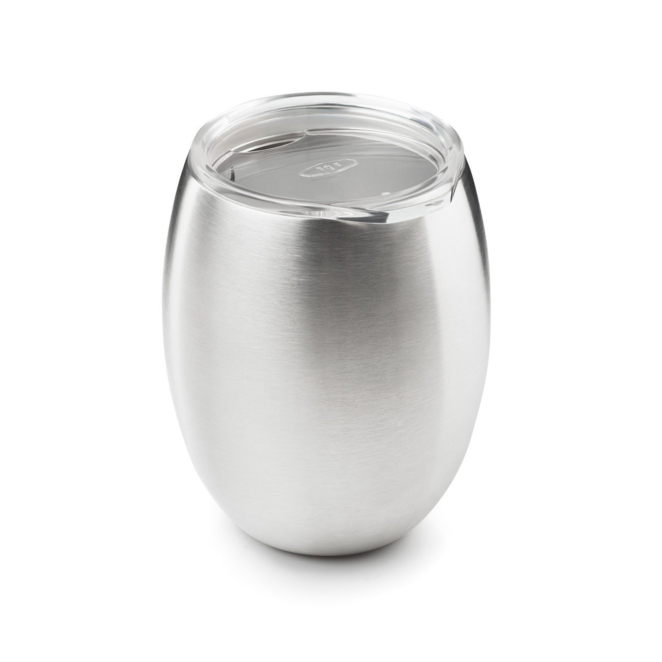GSI Outdoor-Weinglas 300 ml stiellos mit Trinkdeckel Edelstahl