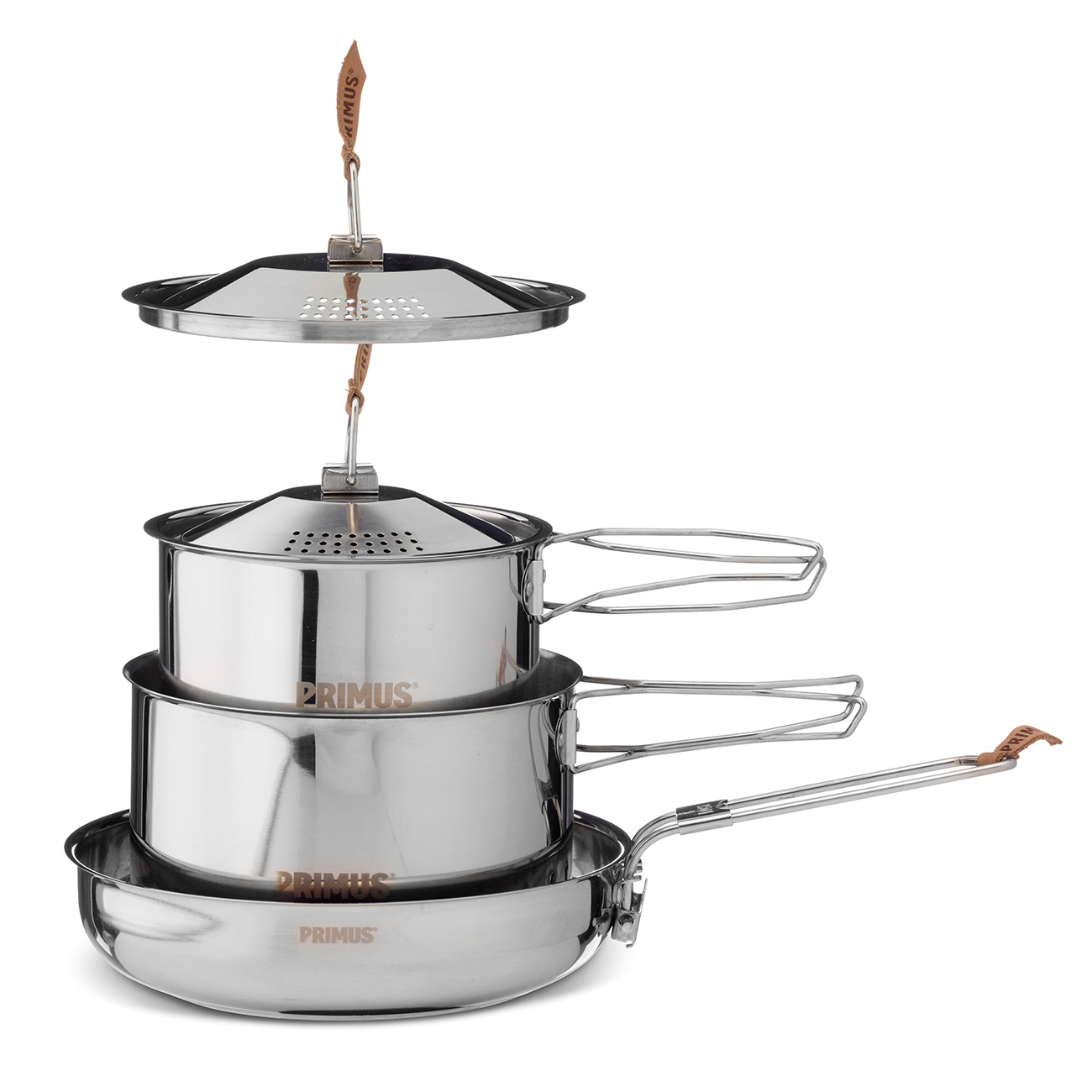 Primus Kochset Campfire Cookset small 6-teilig Edelstahl