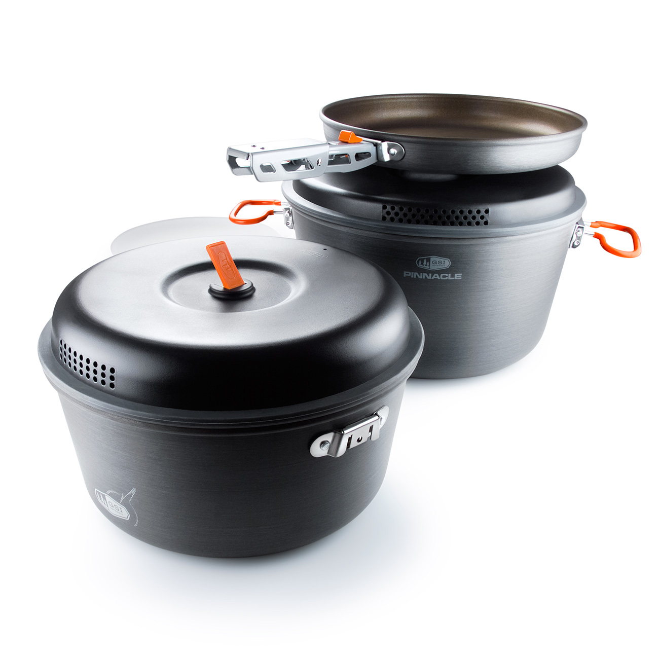 GSI Camping Kochgeschirr Pinnacle Base Camper Large 7teilig Kotte