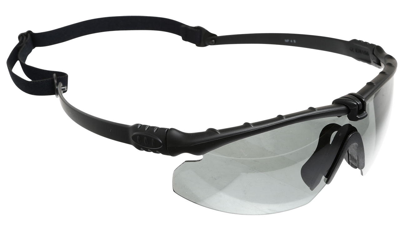 Nuprol Battle Pro Protective Airsoft Schutzbrille schwarz / rauch Bild 1