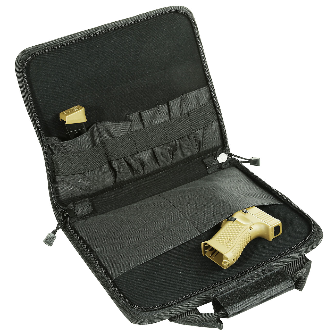 Nuprol PMC Deluxe Single Pistol Case / Tasche 36 x 28,5 x 4 cm schwarz Bild 3
