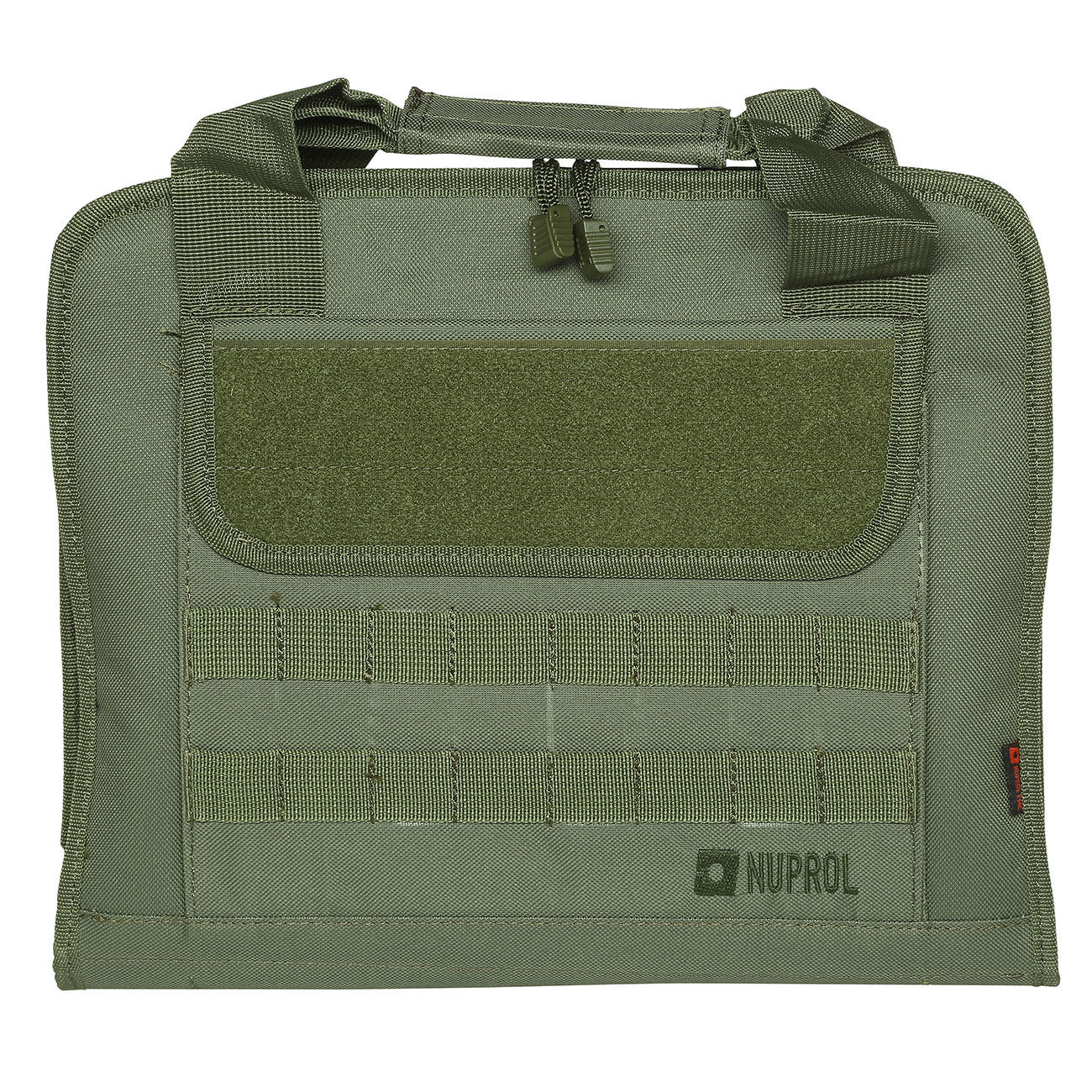 Nuprol PMC Deluxe Single Pistol Case / Tasche 36 x 28,5 x 4 cm oliv