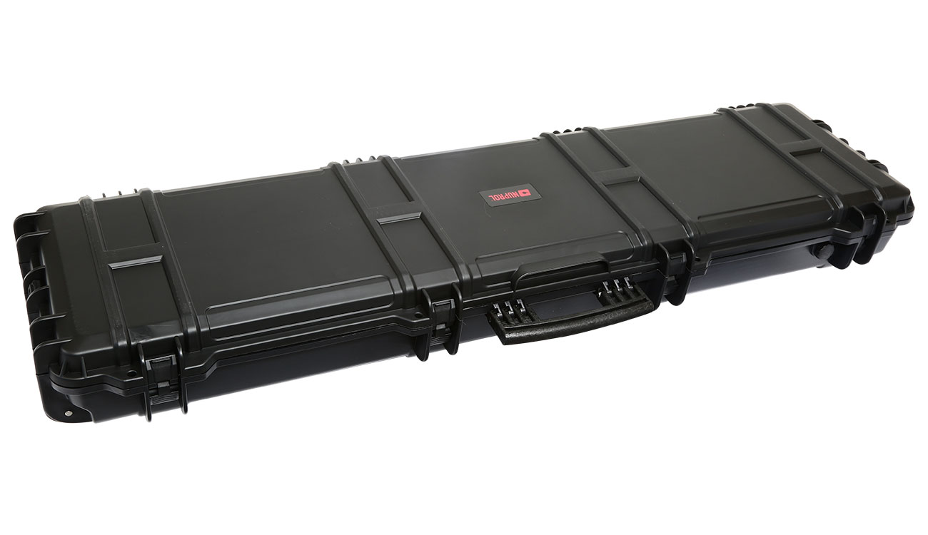 Nuprol X-Large Hard Case Waffenkoffer / Trolley 139 x 39,5 x 16 cm PnP-Schaumstoff schwarz