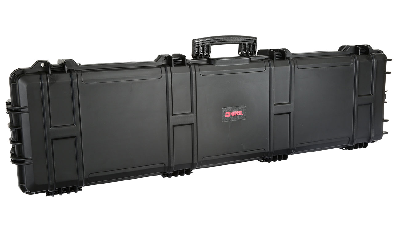 Nuprol X-Large Hard Case Waffenkoffer / Trolley 139 x 39,5 x 16 cm PnP-Schaumstoff schwarz Bild 1