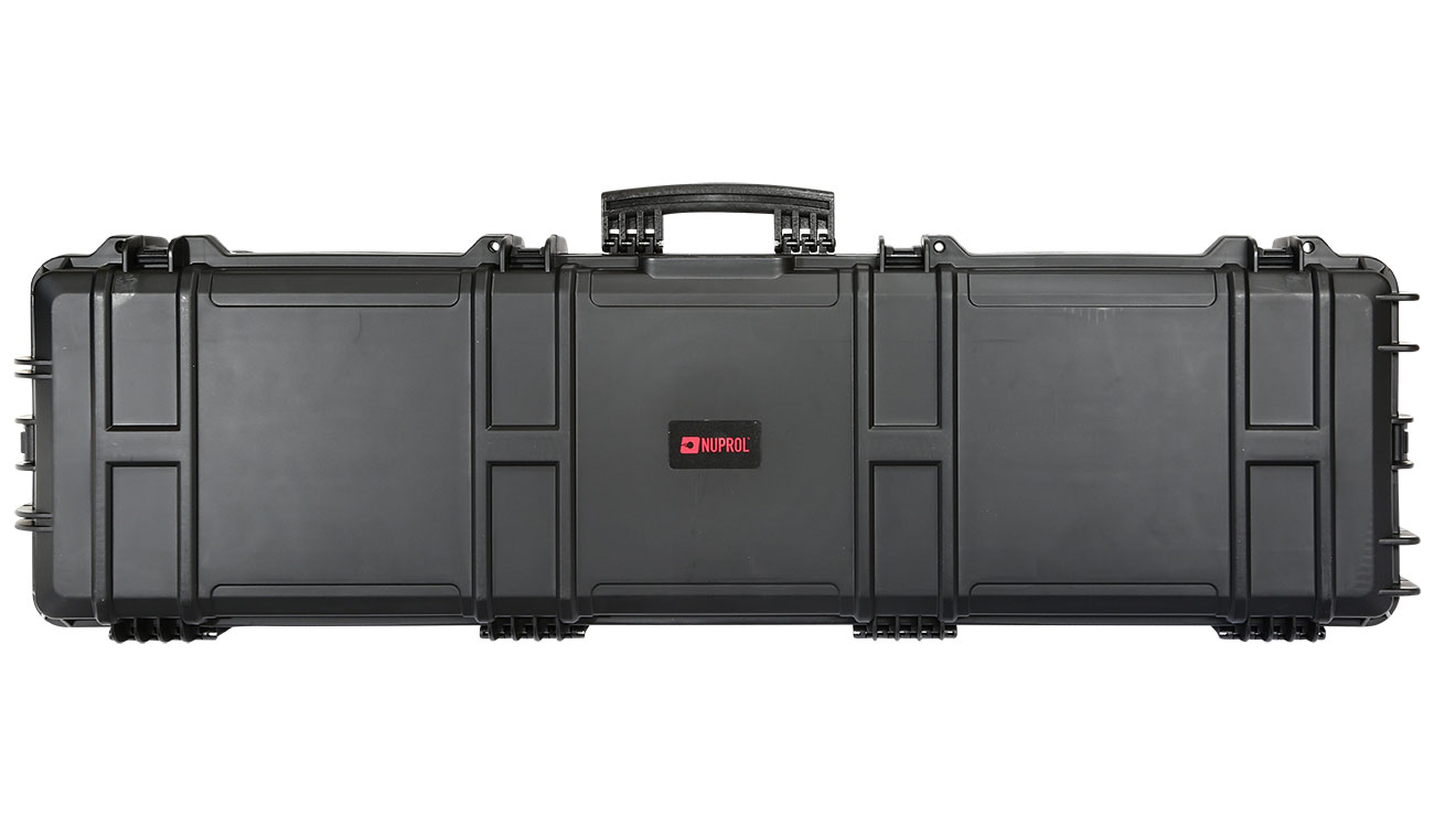 Nuprol X-Large Hard Case Waffenkoffer / Trolley 139 x 39,5 x 16 cm PnP-Schaumstoff schwarz Bild 2