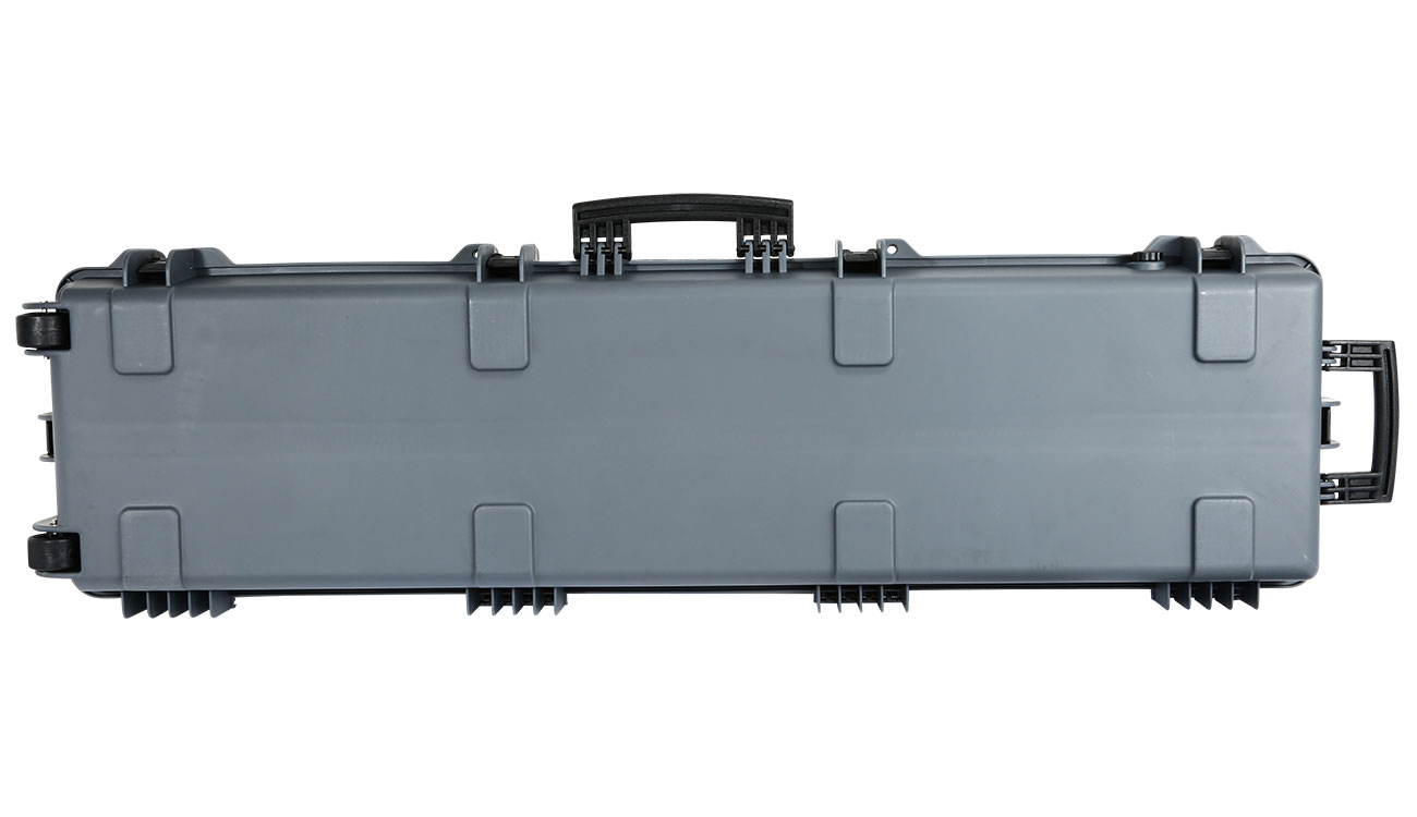Nuprol X-Large Hard Case Waffenkoffer / Trolley 139 x 39,5 x 16 cm PnP-Schaumstoff grau Bild 3