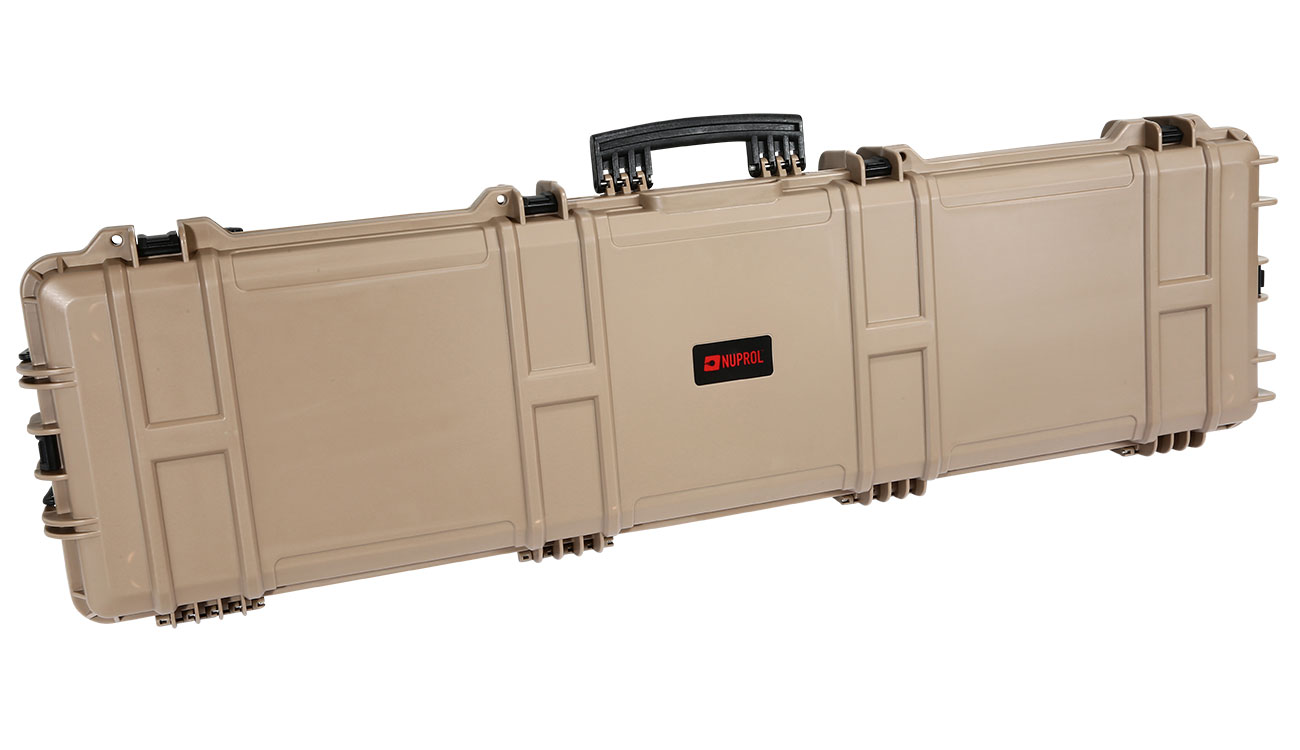Nuprol X-Large Hard Case Waffenkoffer / Trolley 139 x 39,5 x 16 cm  PnP-Schaumstoff tan kaufen