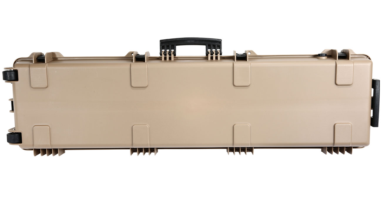 Nuprol X-Large Hard Case Waffenkoffer / Trolley 139 x 39,5 x 16 cm PnP-Schaumstoff tan Bild 3