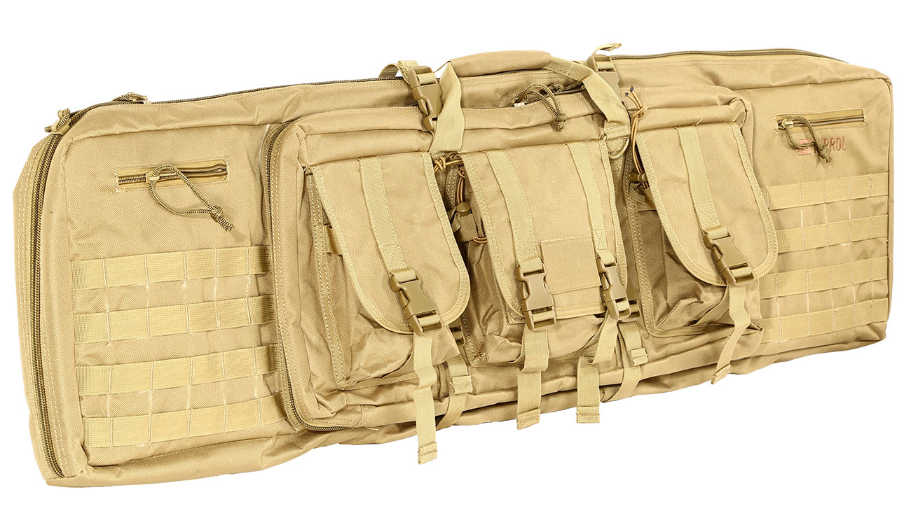 Nuprol 46 Zoll / 117 cm PMC Deluxe Soft Rifle Bag / Gewehr-Futteral tan