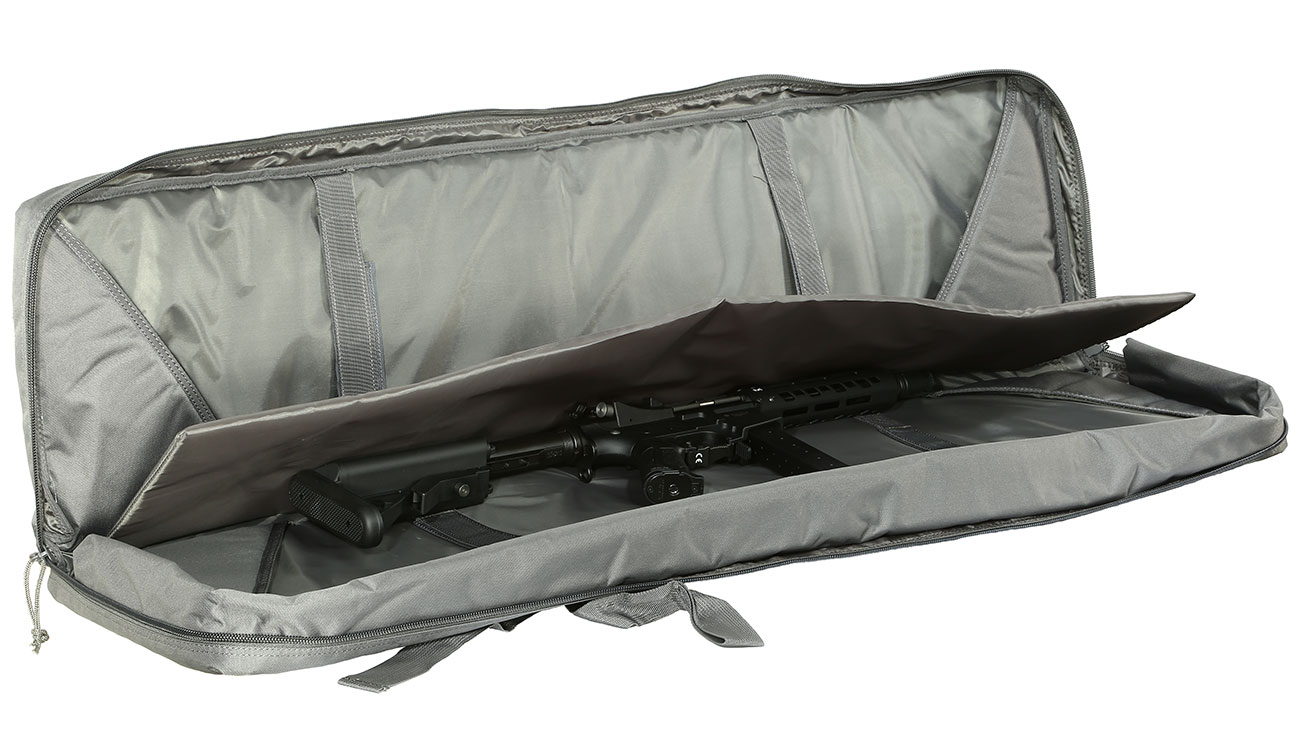 Nuprol 46 Zoll / 117 cm PMC Deluxe Soft Rifle Bag / Gewehr-Futteral grau Bild 5