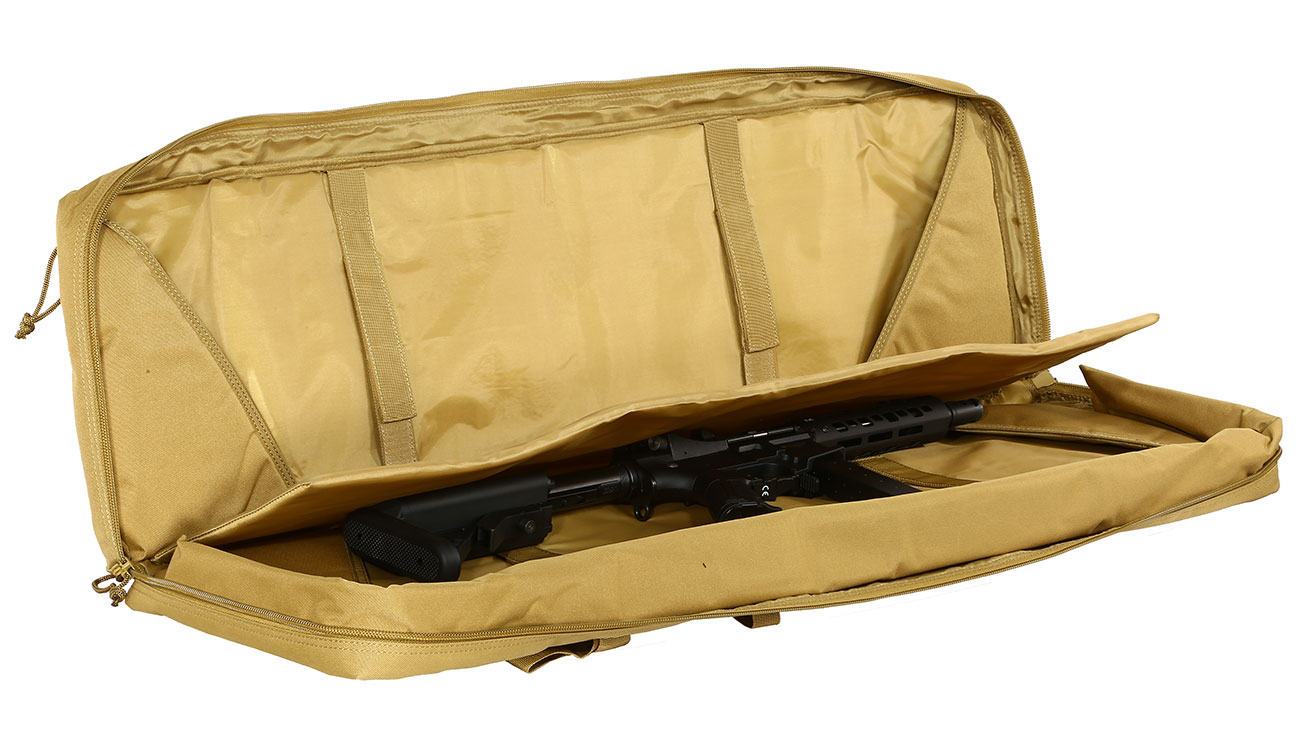Nuprol 42 Zoll / 108 cm PMC Deluxe Soft Rifle Bag / Gewehr-Futteral tan Bild 5