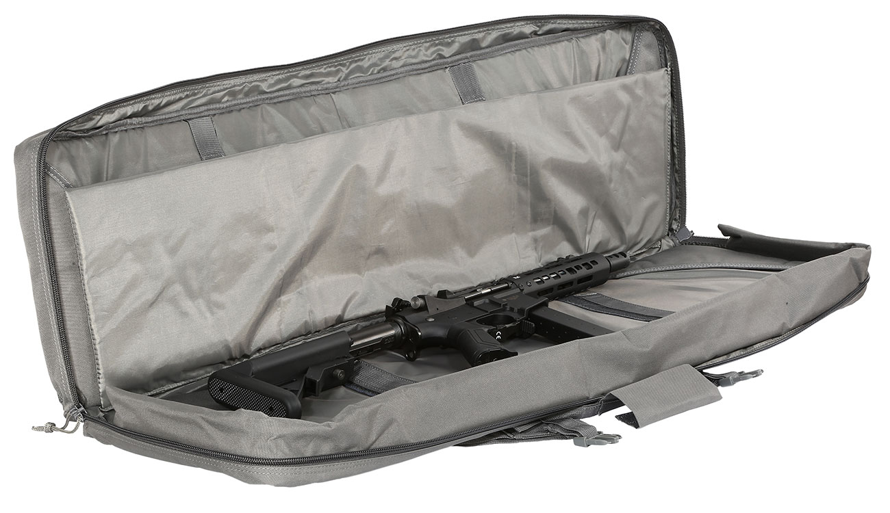 Nuprol 42 Zoll / 108 cm PMC Deluxe Soft Rifle Bag / Gewehr-Futteral grau Bild 4