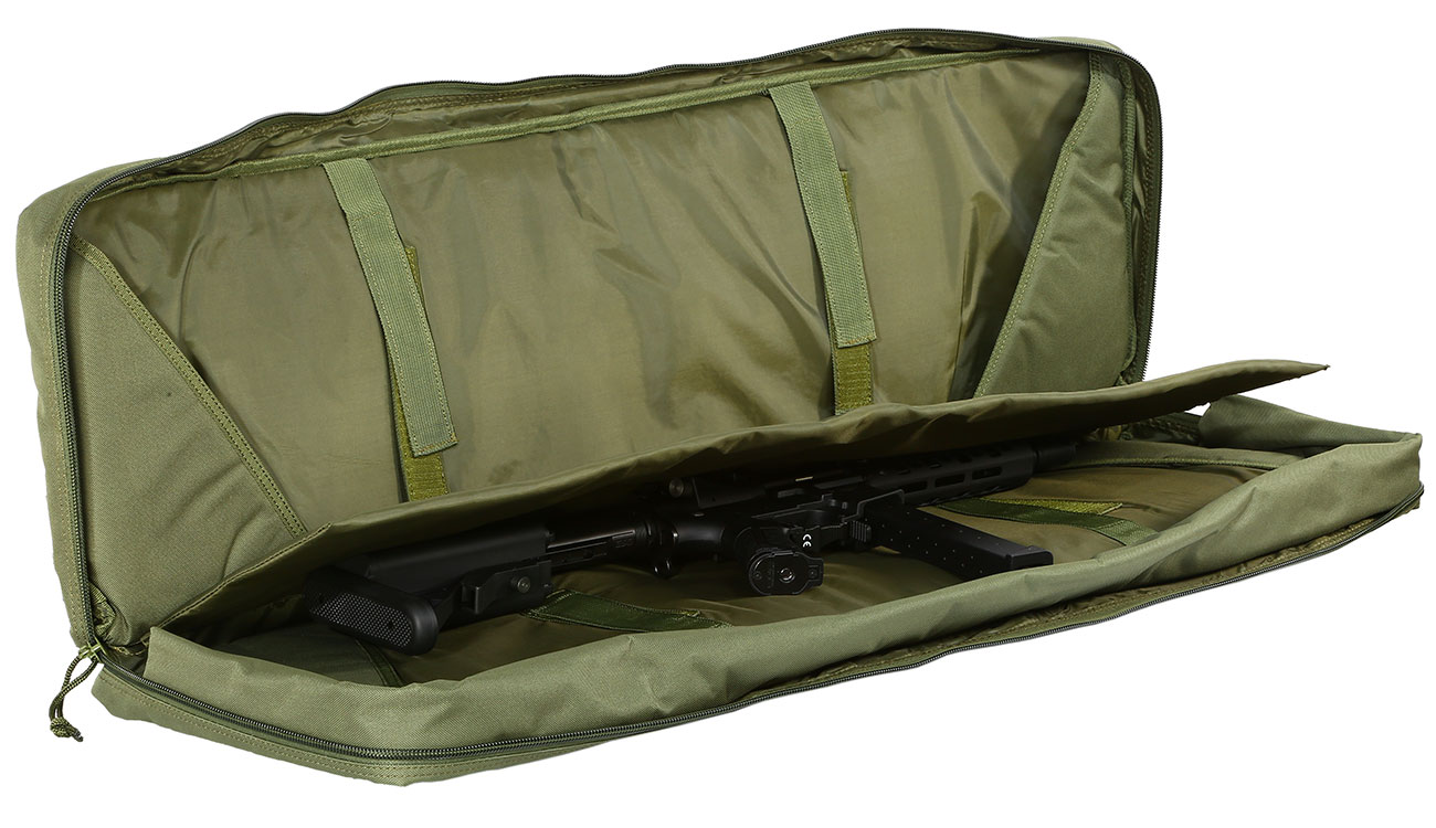 Nuprol 42 Zoll / 108 cm PMC Deluxe Soft Rifle Bag / Gewehr-Futteral oliv Bild 5