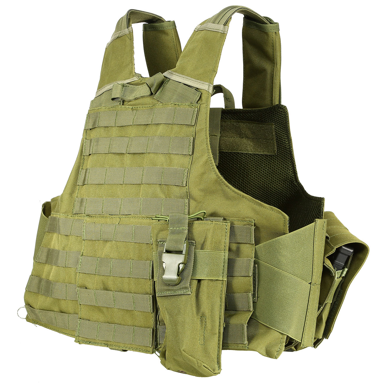 Nuprol RTG Molle Tactical Vest Einsatzweste oliv Bild 5