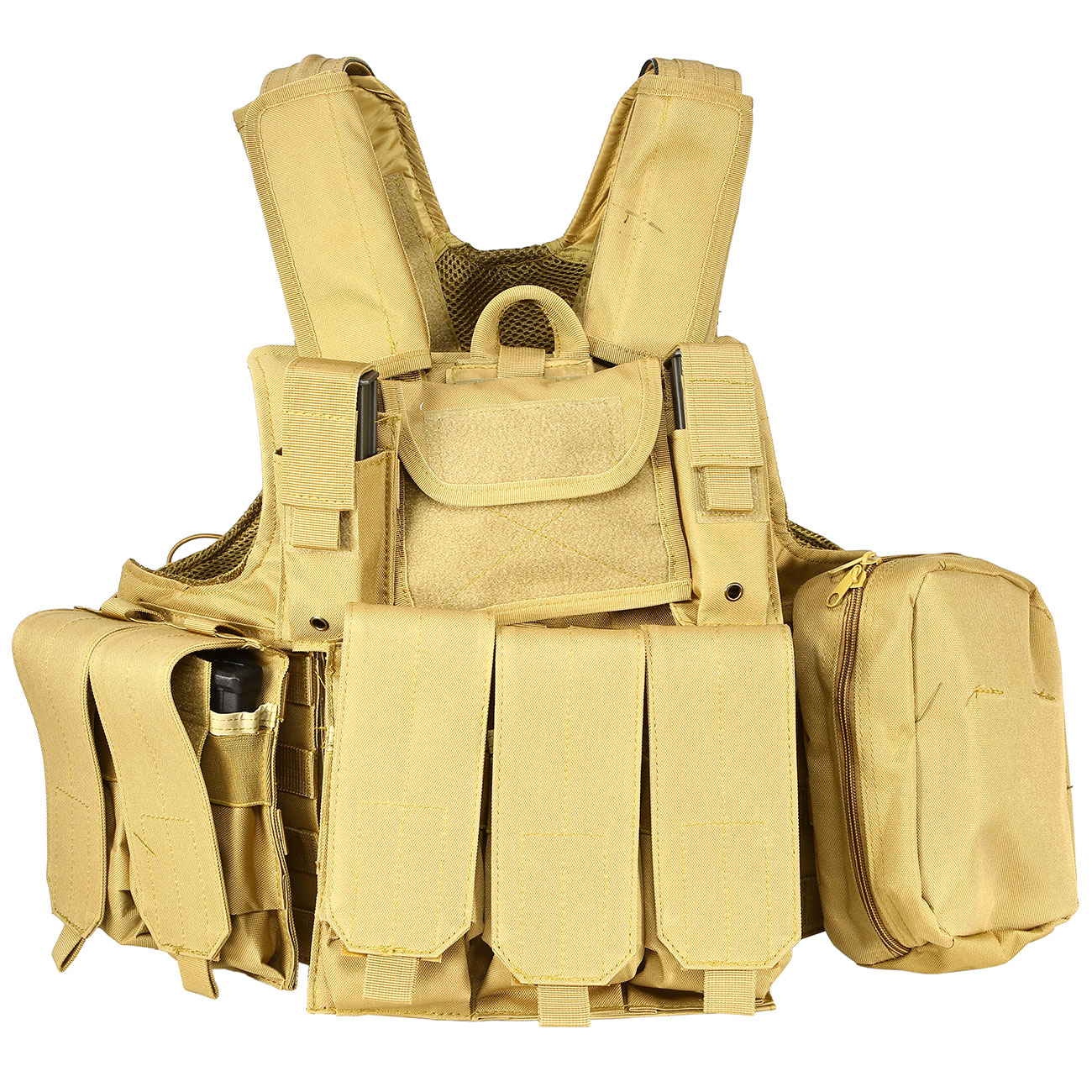 Nuprol RTG Molle Tactical Vest Einsatzweste tan