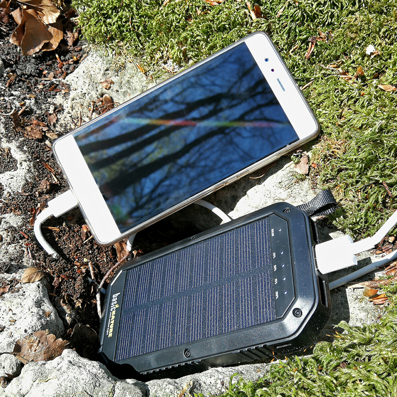 Basic Nature Powerbank 20 für Smartphones, Tablets Bild 1