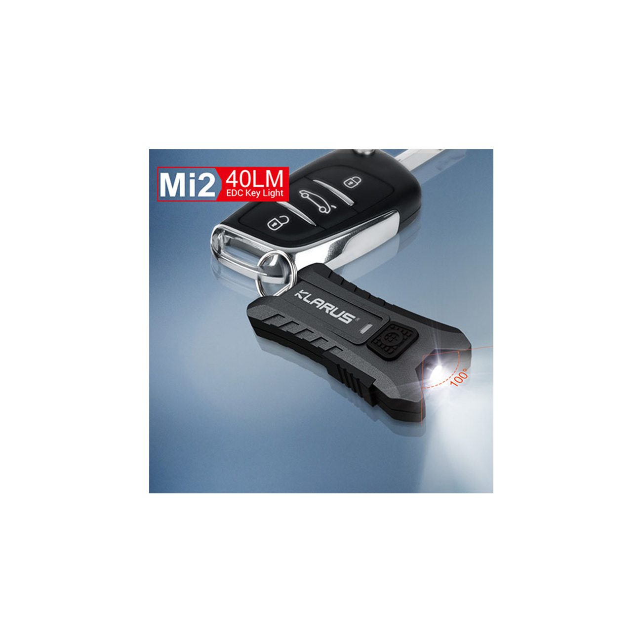 Klarus LED-Schlüsselanhänger EDC Light Mi2 schwarz Bild 1