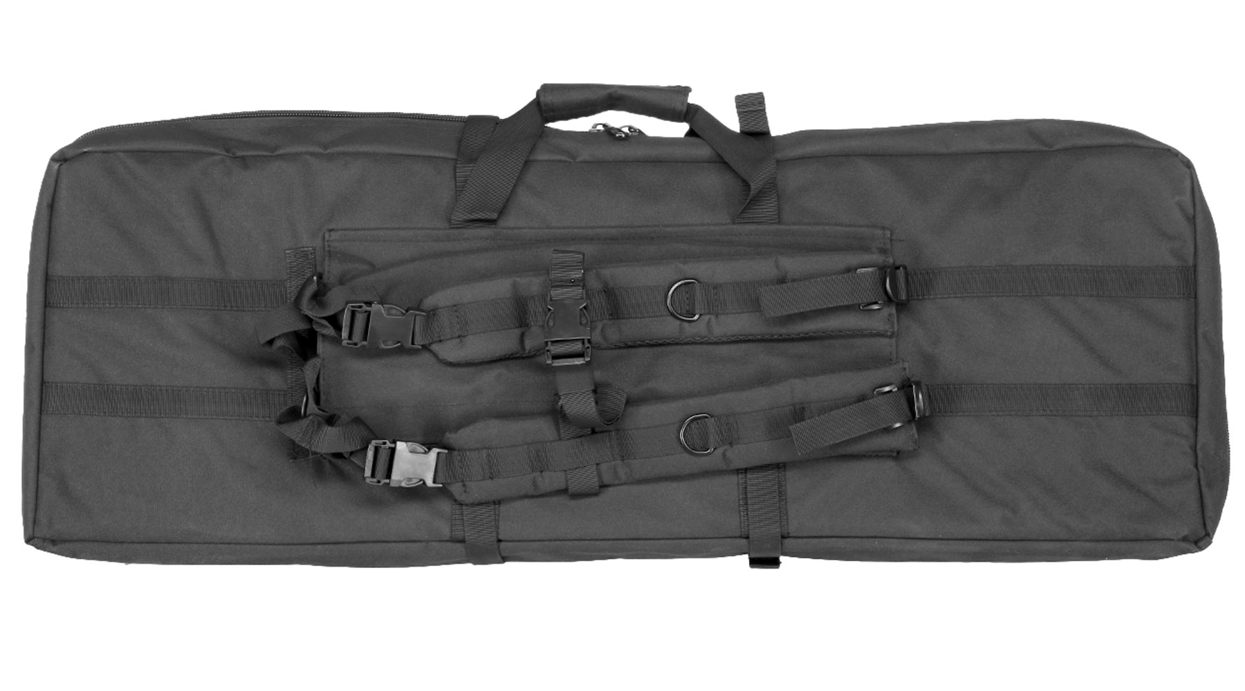 MFH Gewehrtasche schwarz f. 2 Waffen Länge 95cm Bild 2