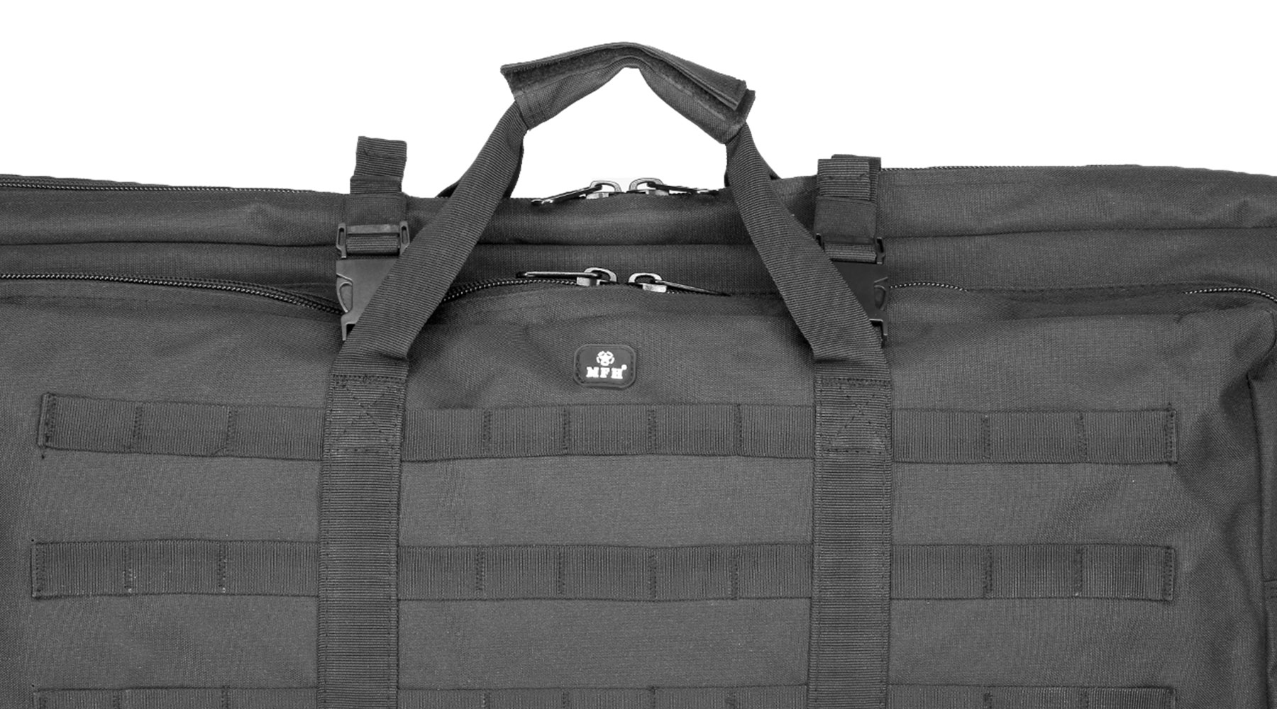MFH Gewehrtasche schwarz f. 2 Waffen Länge 95cm Bild 6