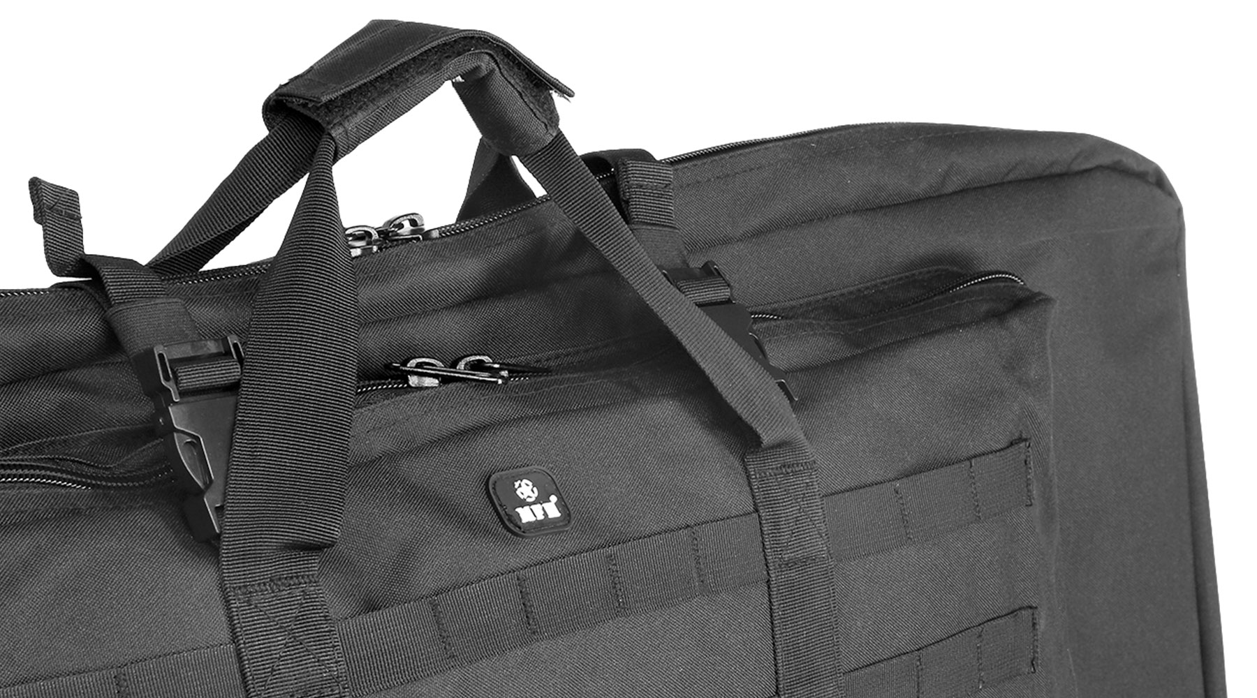 MFH Gewehrtasche schwarz f. 2 Waffen Länge 95cm Bild 7
