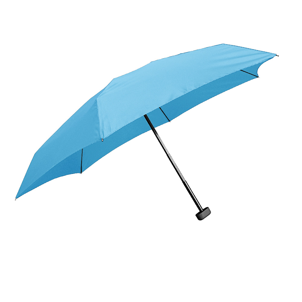 EuroSchirm Regenschirm Dainty mit Mini-Packma eisblau Bild 1