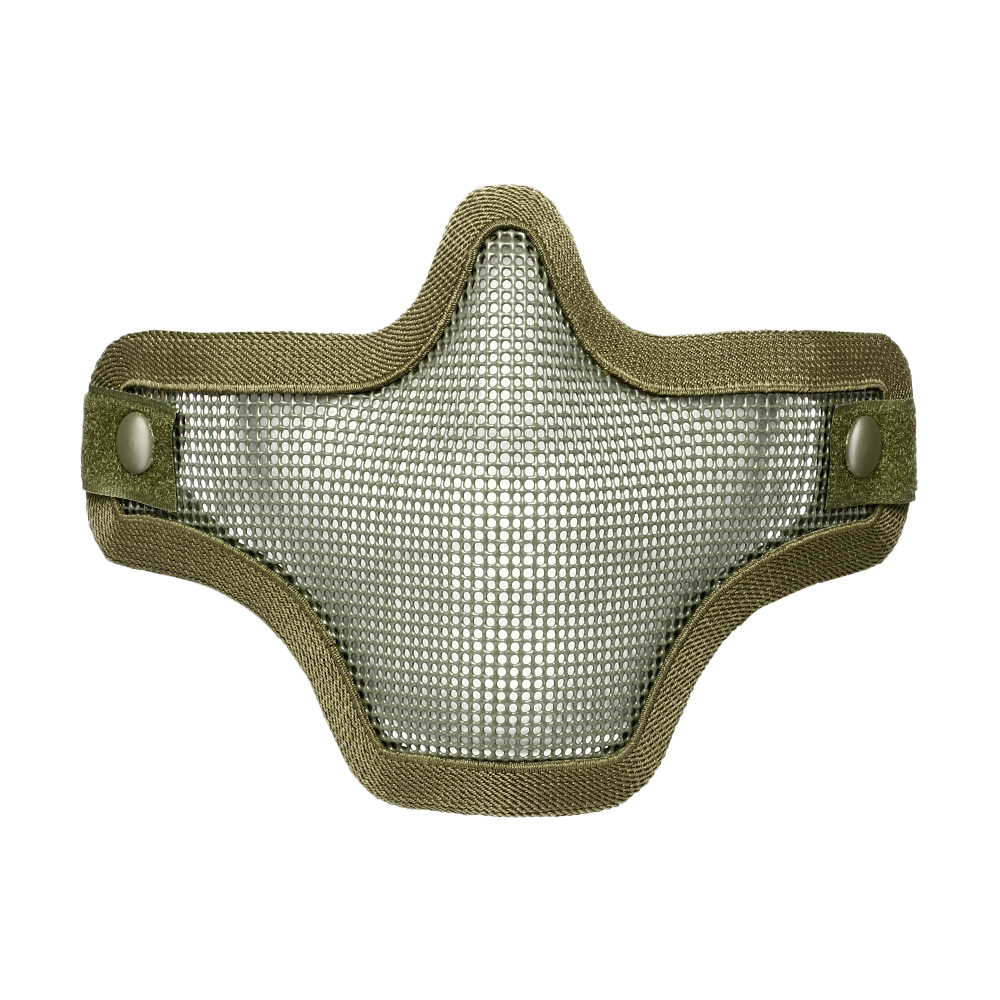 ASG Strike Systems Full Mesh Mask Airsoft Gittermaske Lower Face oliv Bild 5