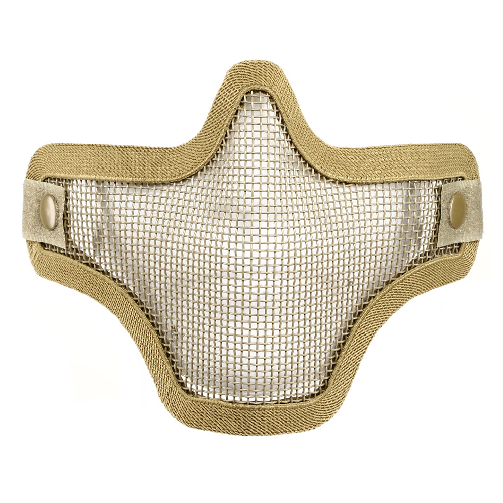 ASG Strike Systems Full Mesh Mask Airsoft Gittermaske Lower Face tan Bild 5
