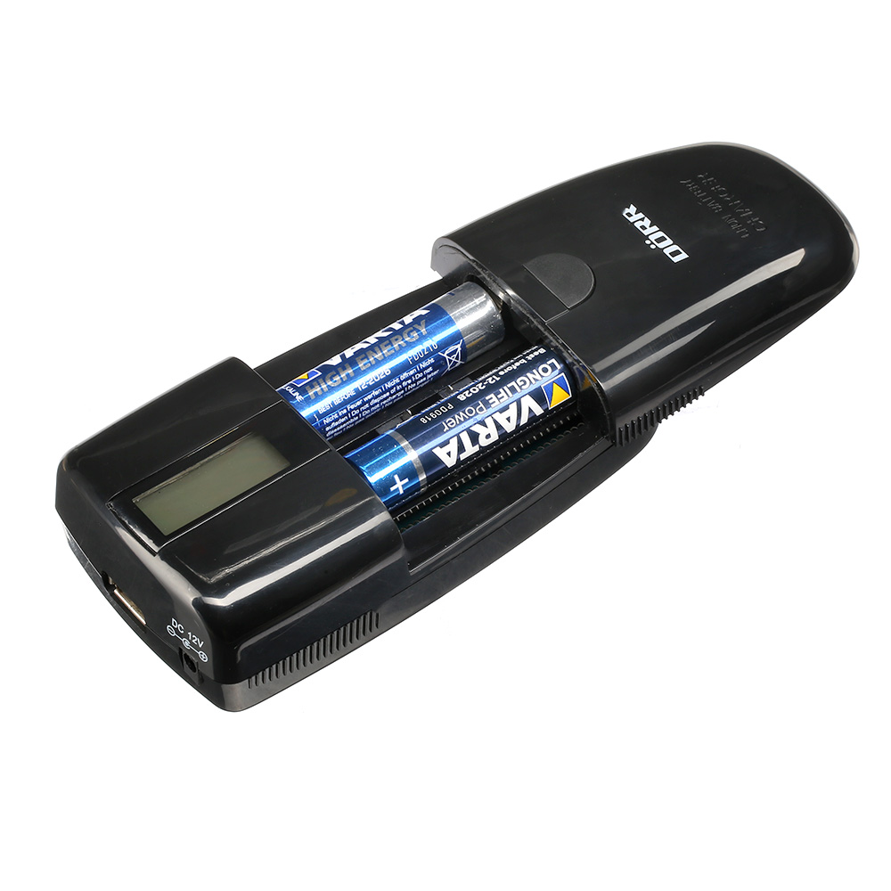 Drr Universal Ladegert LCD-3 mit USB Ausgang schwarz Bild 1