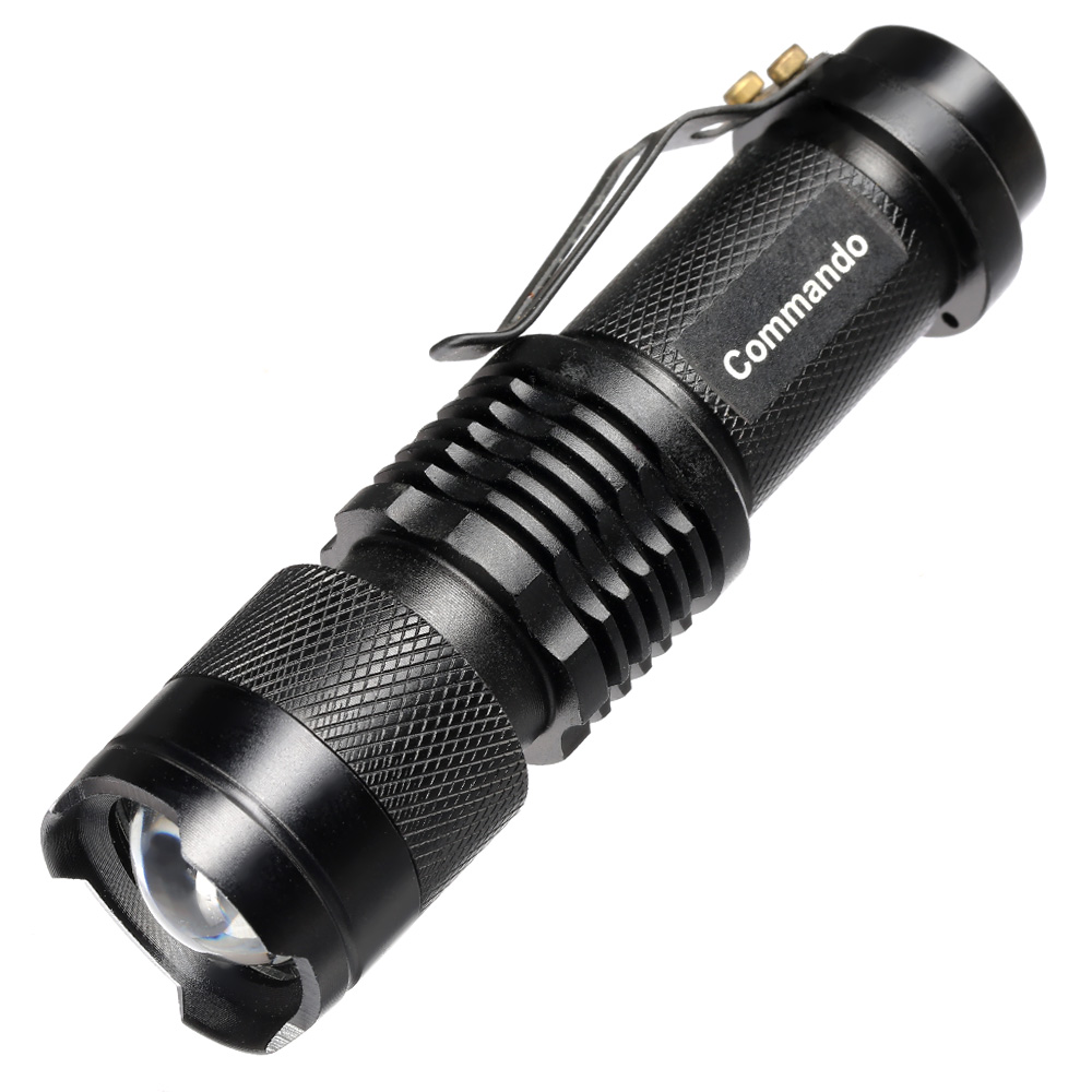 CI LED Taschenlampe Tactical Pocket Tracer 160 Lumen  inkl. Gürtelclip