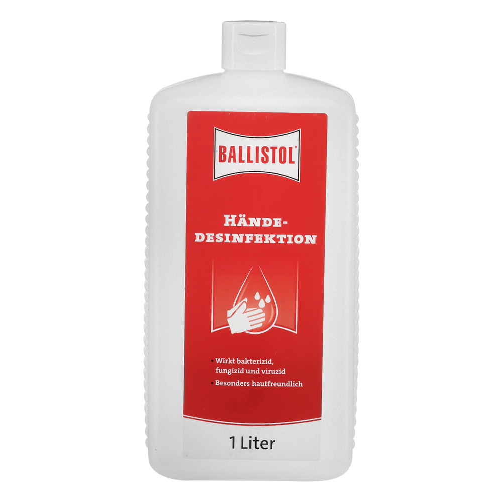 Ballistol Händedesinfektion 1000 ml wirksam gegen Viren, Bakterien und Keime Bild 1