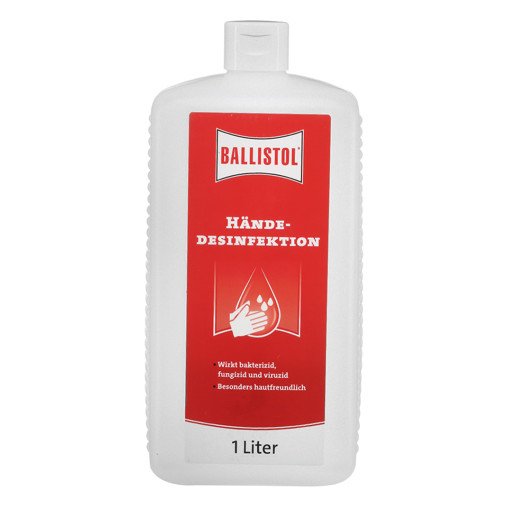 Ballistol Hndedesinfektion 1000 ml wirksam gegen Viren, Bakterien und Keime Bild 1