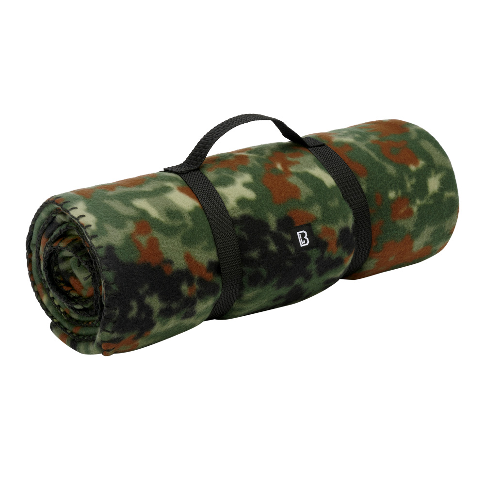 Brandit Fleecedecke flecktarn 135 x 175 cm Bild 1