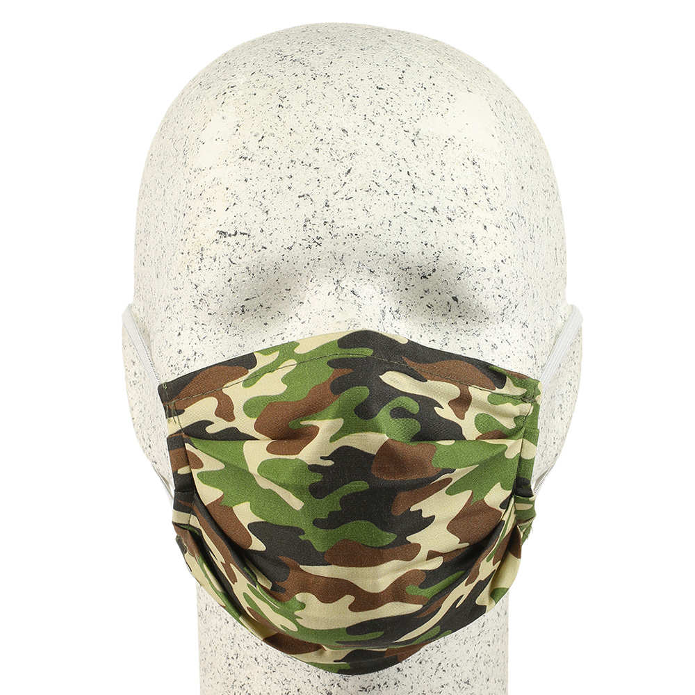 Stoffmaske fr Kinder und Jugendliche camouflage Bild 1