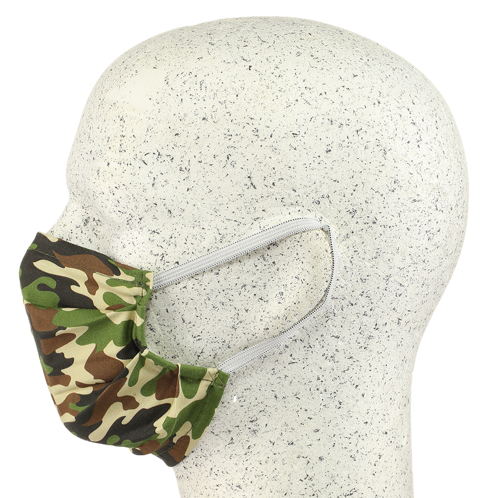 Stoffmaske fr Kinder und Jugendliche camouflage Bild 2