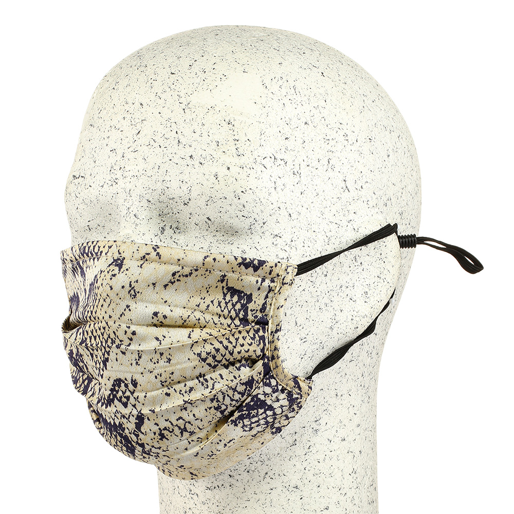 Stoffmaske Snake Polyester verstellbar