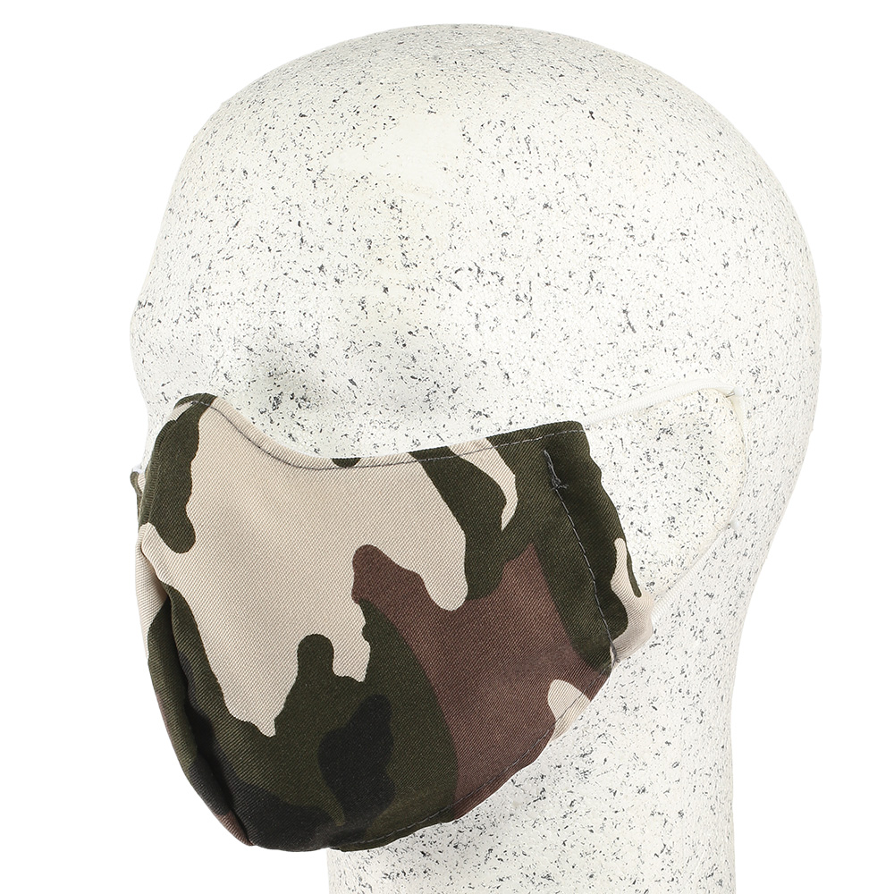 Stoffmaske camo farbig sortiert 1 Stck Bild 1