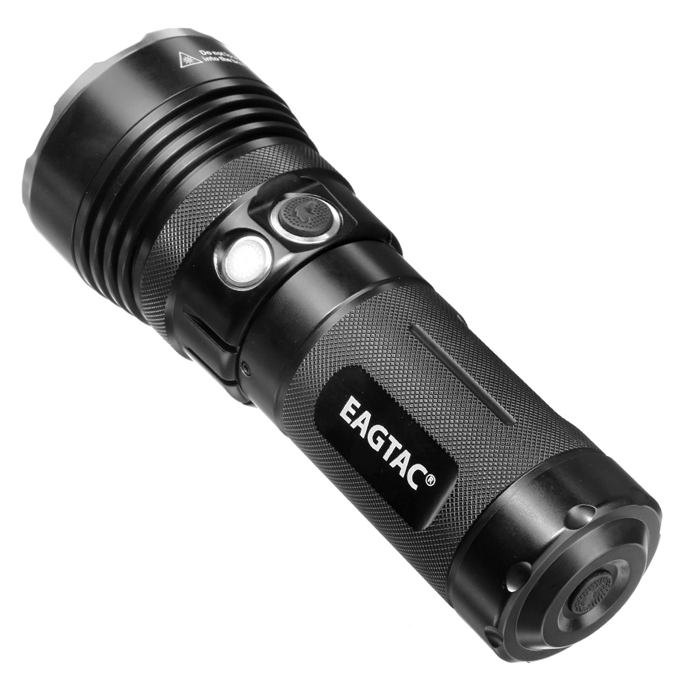 EAGTAC LED-Taschenlampe MX30L3 Kit 3300 Lumen schwarz inkl. Diffusorkappe, Lanyard und Nylonholster Bild 6