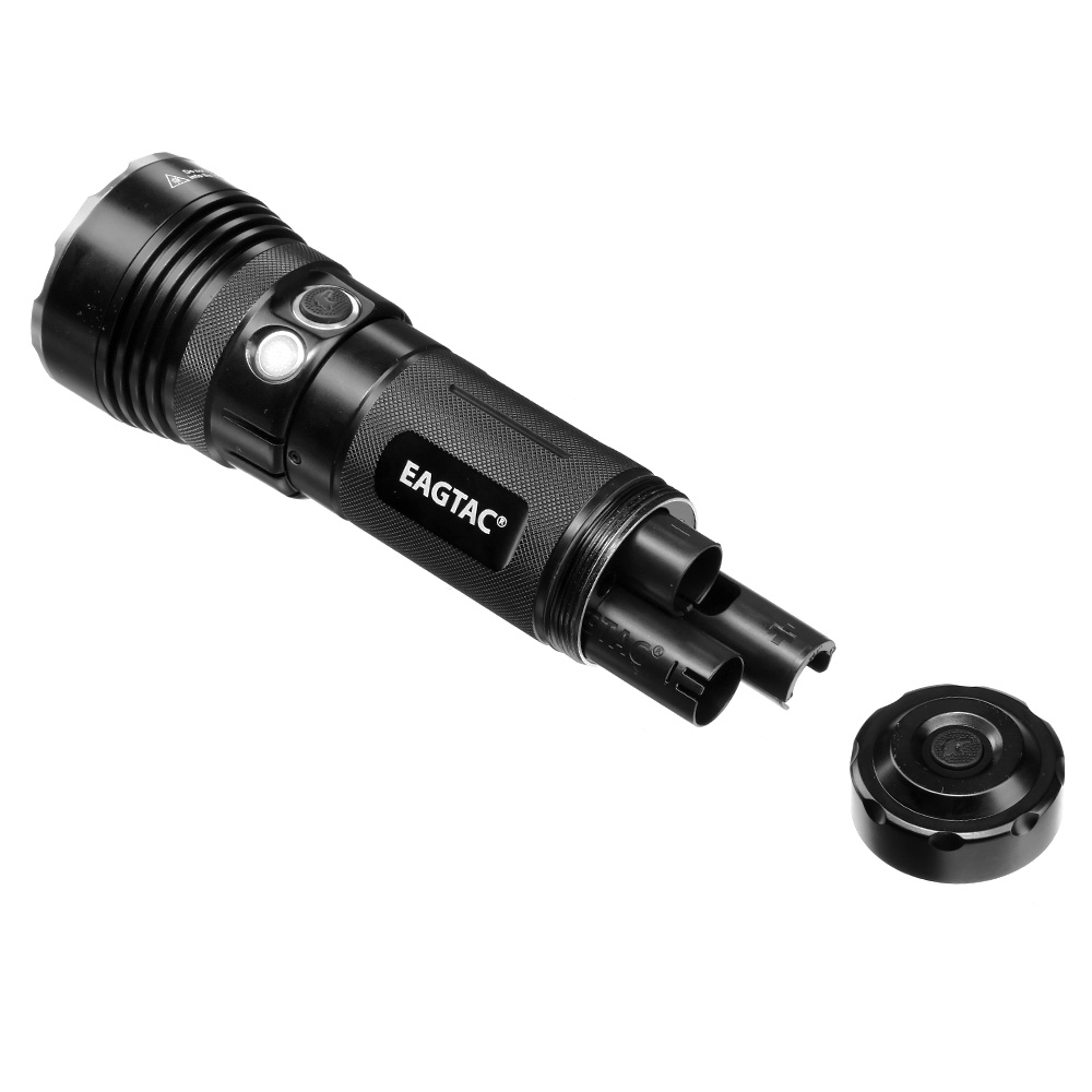 EAGTAC LED-Taschenlampe MX30L3 Kit 3300 Lumen schwarz inkl. Diffusorkappe, Lanyard und Nylonholster Bild 8