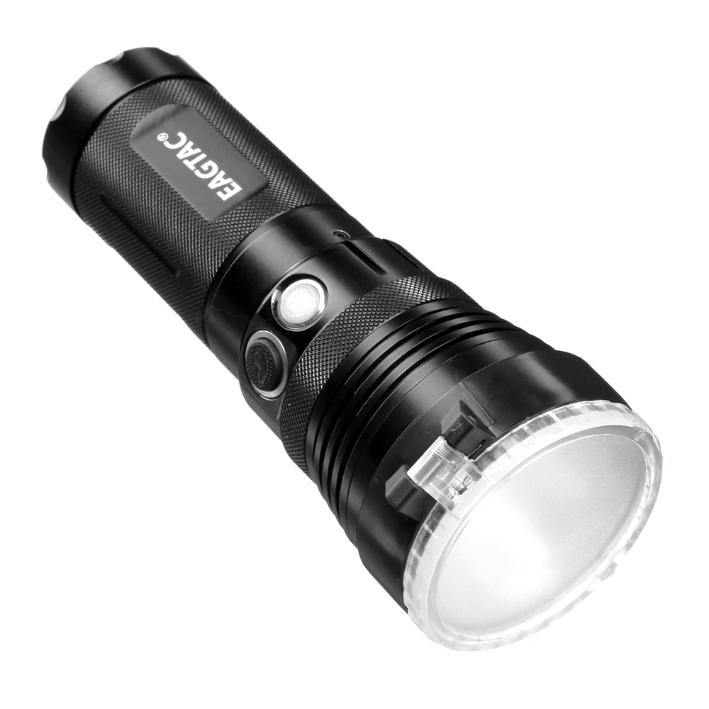 EAGTAC LED-Taschenlampe MX30L3 Kit 3300 Lumen schwarz inkl. Diffusorkappe, Lanyard und Nylonholster Bild 9