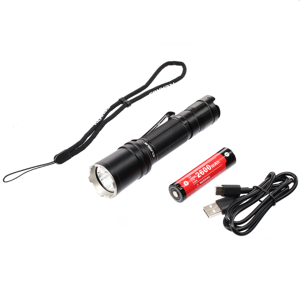 Klarus LED Taschenlampe XT11R USB-C 1300 Lumen inkl. Handschlaufe Bild 1