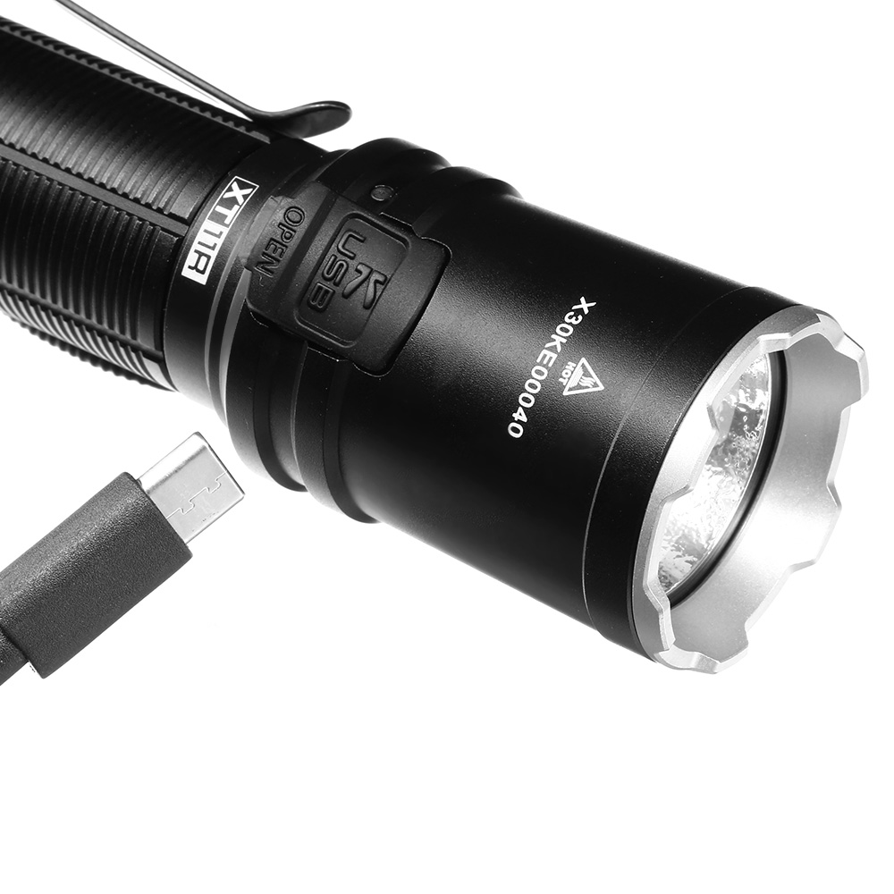 Klarus LED Taschenlampe XT11R USB-C 1300 Lumen inkl. Handschlaufe Bild 1