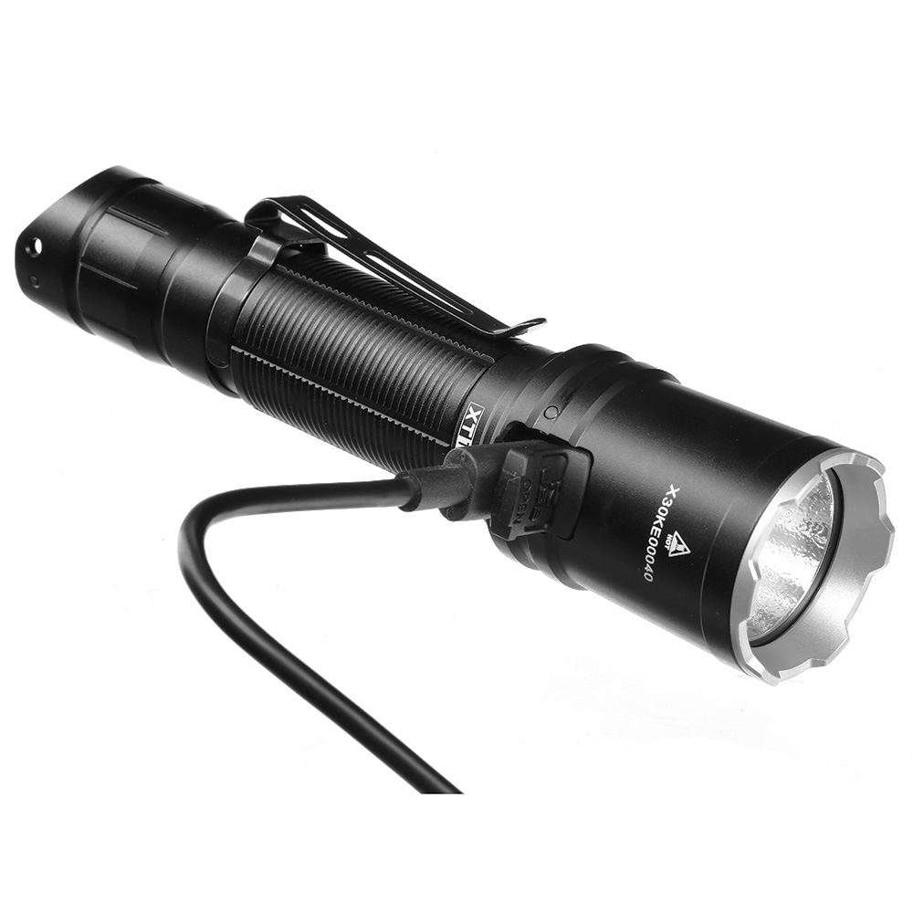 Klarus LED Taschenlampe XT11R USB-C 1300 Lumen inkl. Handschlaufe Bild 1