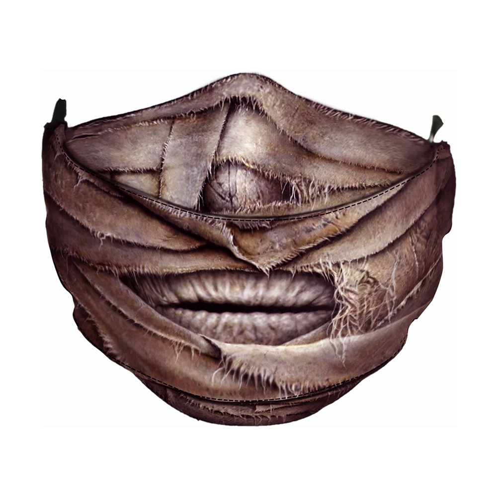 Spiral Stoffmaske Mummified verstellbar