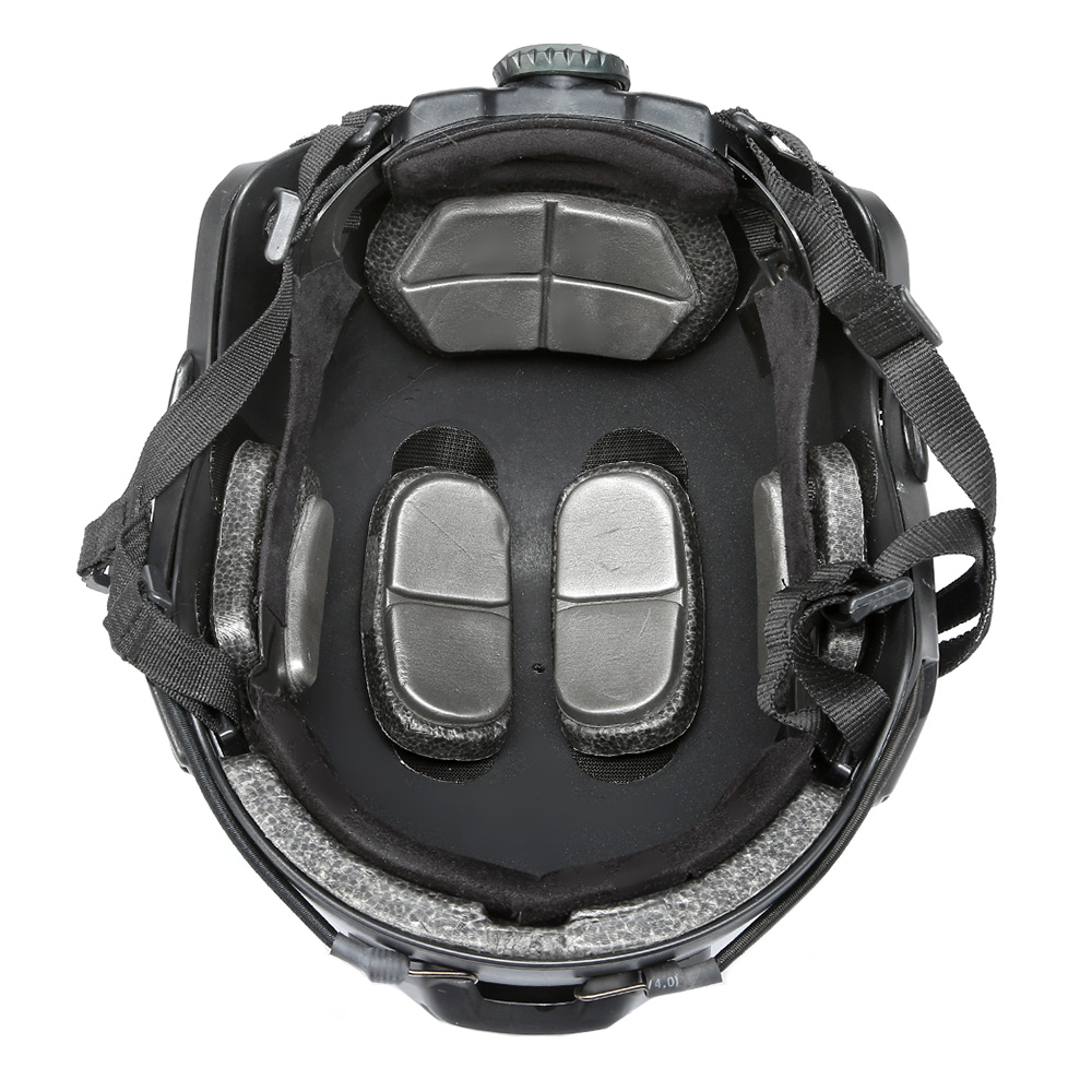ASG Airsoft Helm Strike Systems FAST Standard Railed mit NVG Mount schwarz Bild 4