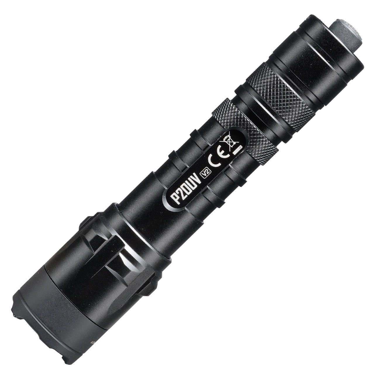 Nitecore LED-Lampe P20UV V2 1000 Lumen mit UV-Funktion schwarz inkl. Tactical Holster Bild 1