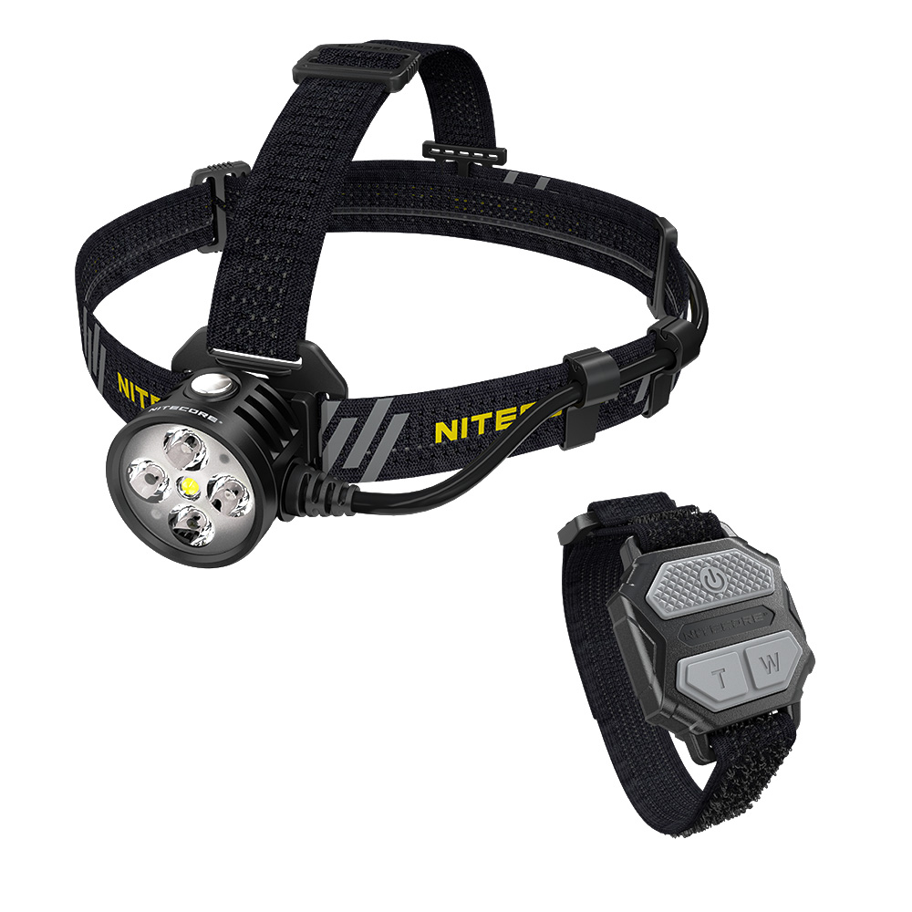 Nitecore Kopflampe HU60 1600 Lumen schwarz